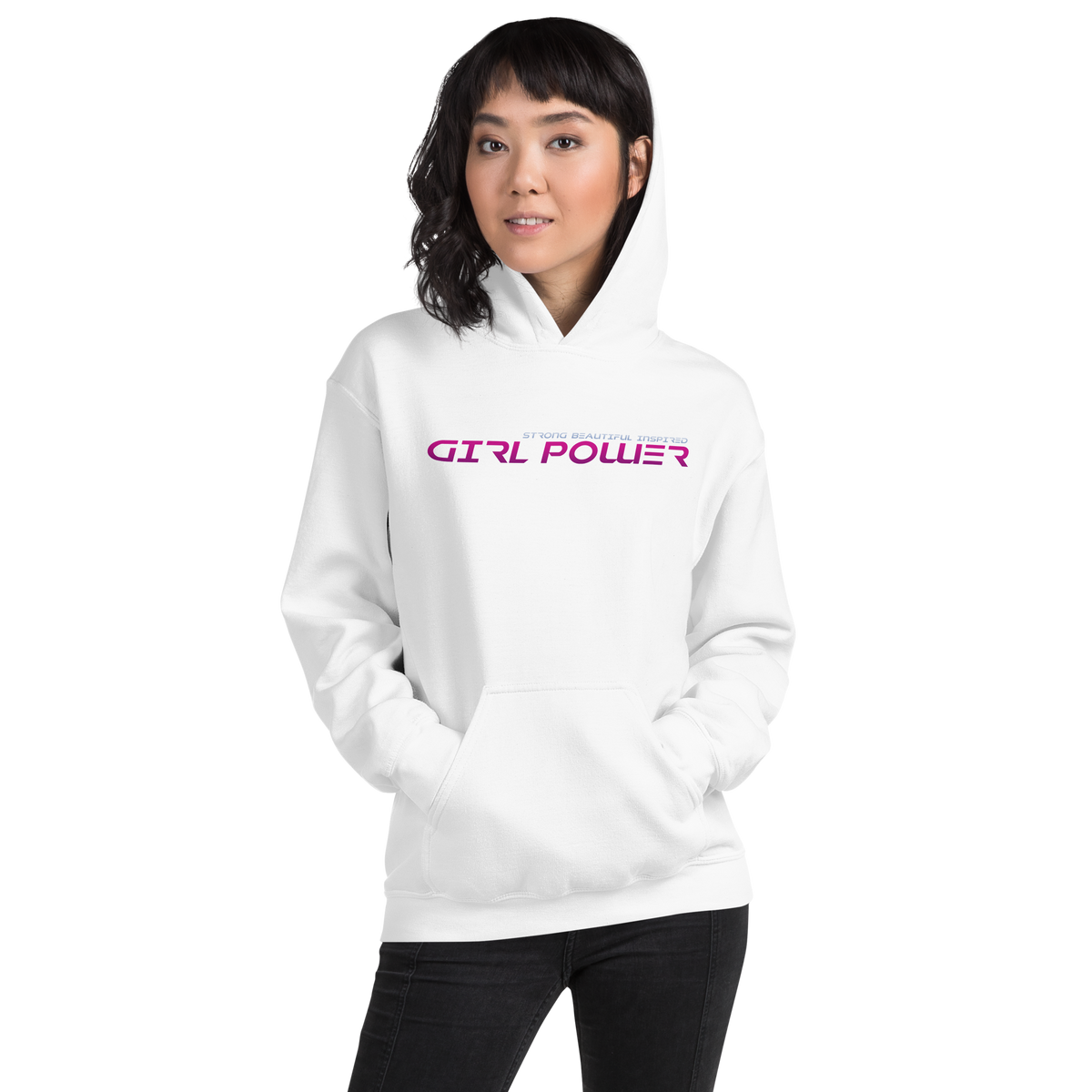 Girl Power Women s Hoodie trendingheights