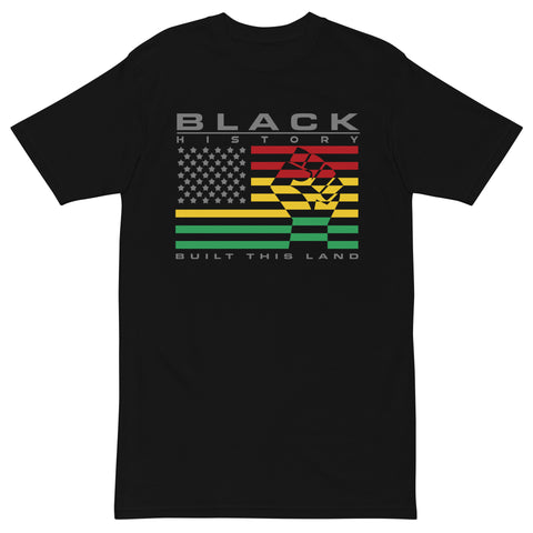 Men’s Black History Built This Land T-shirt