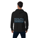 Blue & Gray Text Signature Trending Heights "New Heights" Climbing Hoodie