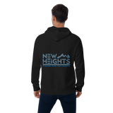 Blue & Gray Text Signature Trending Heights "New Heights" Climbing Hoodie