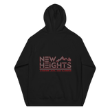 Red & Grey Text Signature Trending Heights "New Heights" Climbing Hoodie