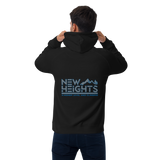 Blue & Gray Text Signature Trending Heights "New Heights" Climbing Hoodie