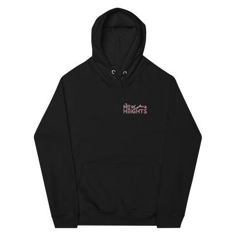 Red & Grey Text Signature Trending Heights "New Heights" Climbing Hoodie