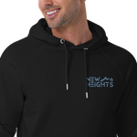 Blue & Gray Text Signature Trending Heights "New Heights" Climbing Hoodie