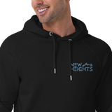 Blue & Gray Text Signature Trending Heights "New Heights" Climbing Hoodie