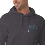 Blue & Gray Text Signature Trending Heights "New Heights" Climbing Hoodie