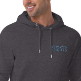 Blue & Gray Text Signature Trending Heights "New Heights" Climbing Hoodie