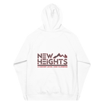 Red & Grey Text Signature Trending Heights "New Heights" Climbing Hoodie