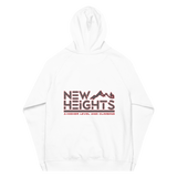 Red & Grey Text Signature Trending Heights "New Heights" Climbing Hoodie