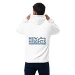 Blue & Gray Text Signature Trending Heights "New Heights" Climbing Hoodie