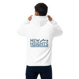 Blue & Gray Text Signature Trending Heights "New Heights" Climbing Hoodie