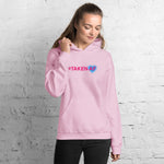 #Taken AF Pink & Blue Graphic Unisex Hoodie