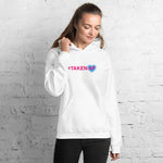 #Taken AF Pink & Blue Graphic Unisex Hoodie