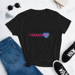 #Taken AF Women's short sleeve t-shirt