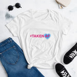 #Taken AF Women's short sleeve t-shirt